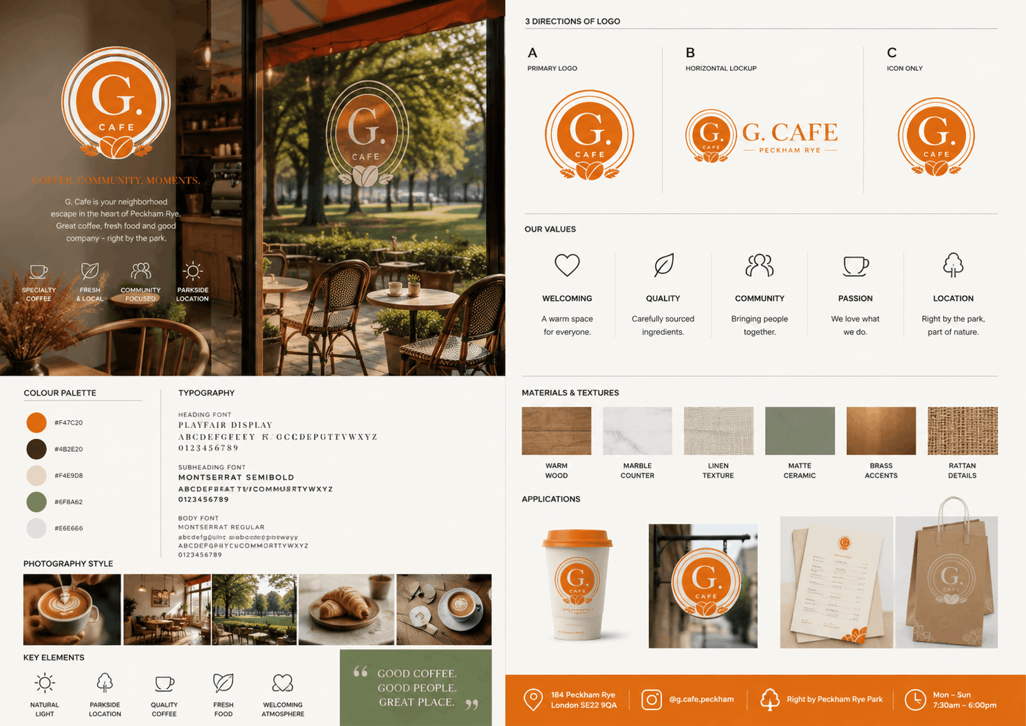 About cafe g
